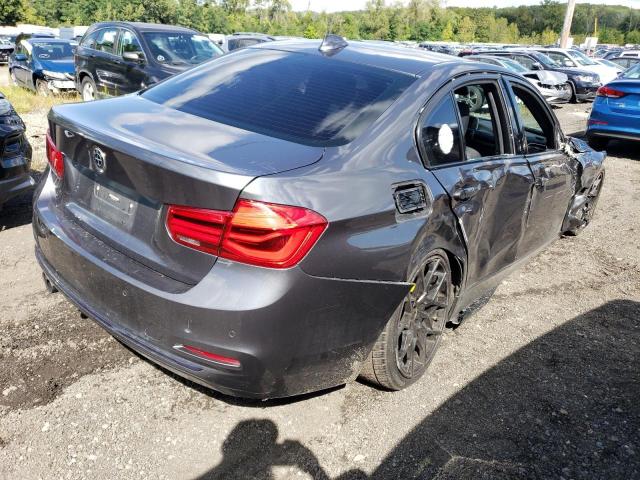 WBA8D9C55JEB35126 - 2018 BMW 330 XI GRAY photo 3