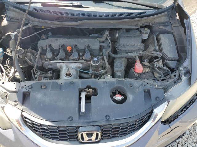 19XFB2F94FE239783 - 2015 HONDA CIVIC EXL GRAY photo 11