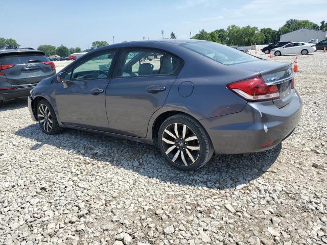 19XFB2F94FE239783 - 2015 HONDA CIVIC EXL GRAY photo 2