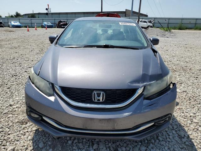 19XFB2F94FE239783 - 2015 HONDA CIVIC EXL GRAY photo 5