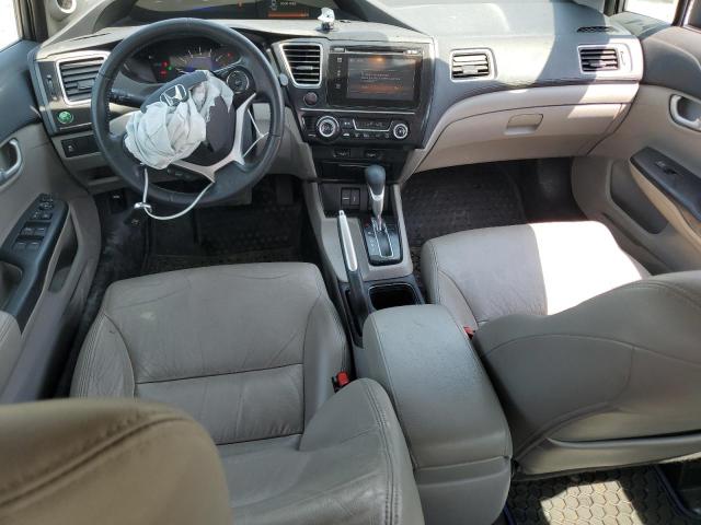 19XFB2F94FE239783 - 2015 HONDA CIVIC EXL GRAY photo 8