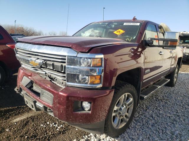 1GC1KXEG2GF146923 - 2016 CHEVROLET SILVERADO K2500 HIGH COUNTRY RED photo 2