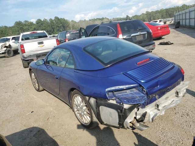 WP0CA2998XS652922 - 1999 PORSCHE 911 CARRERA BLUE photo 2