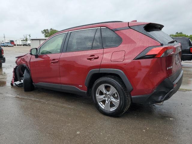 JTMRWRFV4ND142459 - 2022 TOYOTA RAV4 XLE RED photo 2