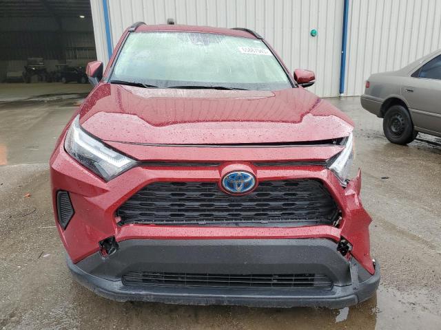 JTMRWRFV4ND142459 - 2022 TOYOTA RAV4 XLE RED photo 5