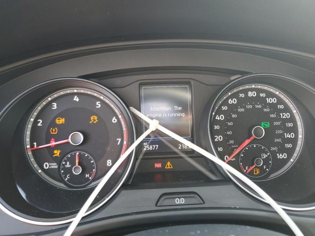 1V2KE2CA8MC202856 - 2021 VOLKSWAGEN ATLAS CROS SE გრაფიტი ფოტო 9