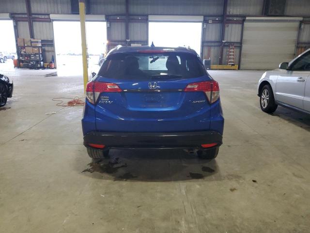 3CZRU5H15NM726117 - 2022 HONDA HR-V SPORT BLUE photo 6