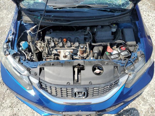 19XFB2F83EE220440 - 2014 HONDA CIVIC EX BLUE photo 11