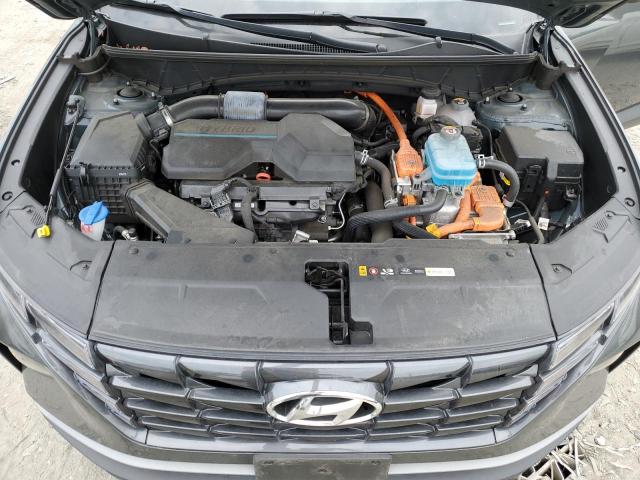 KM8JBCA17NU019180 - 2022 HYUNDAI TUCSON BLUE CHARCOAL photo 12