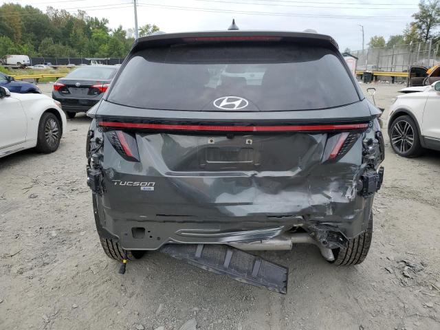 KM8JBCA17NU019180 - 2022 HYUNDAI TUCSON BLUE CHARCOAL photo 6