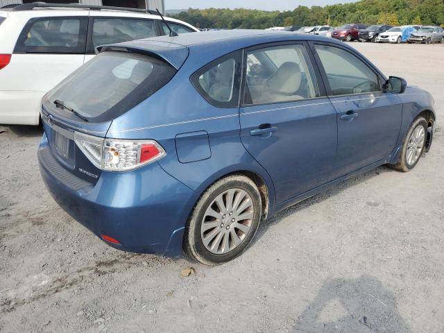 JF1GH61678H808569 - 2008 SUBARU IMPREZA 2.5I BLUE photo 3