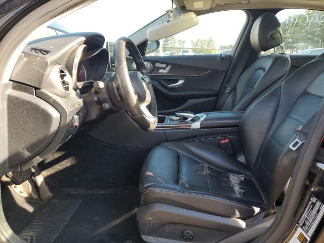 55SWF4KB5FU051016 - 2015 MERCEDES-BENZ C 300 4MATIC BLACK photo 7