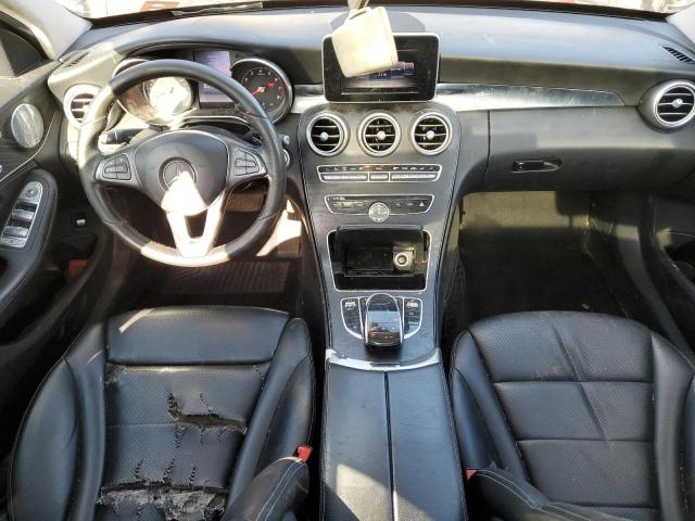 55SWF4KB5FU051016 - 2015 MERCEDES-BENZ C 300 4MATIC BLACK photo 8