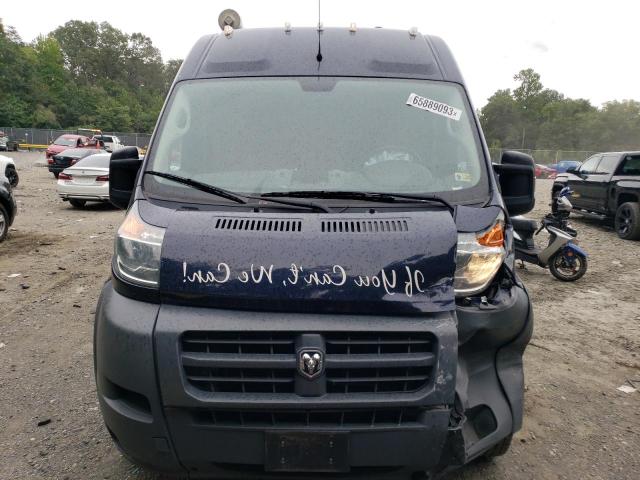 3C6TRVDG0JE128102 - 2018 RAM PROMASTER 2500 HIGH ლურჯი ფოტო 5