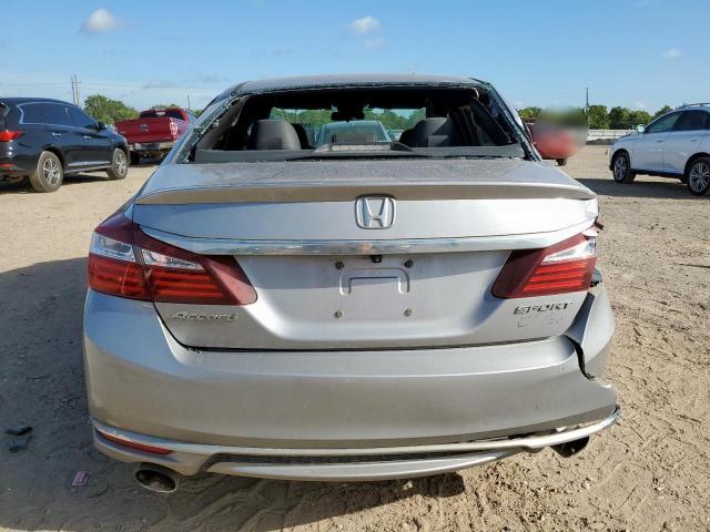 1HGCR2F51HA064928 - 2017 HONDA ACCORD SPORT 银色 照片 6