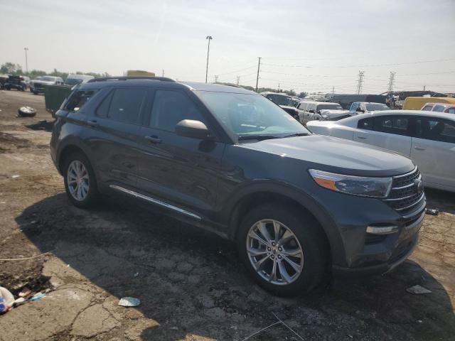 1FMSK8DHXPGC16677 - 2023 FORD EXPLORER XLT 蓝色 照片 4