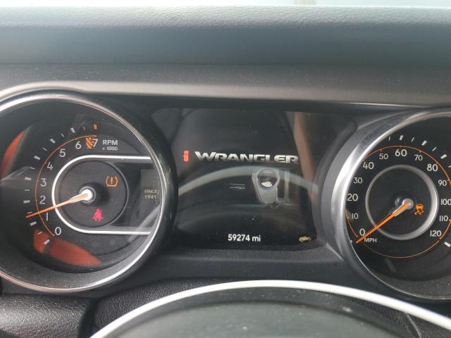 1C4HJXDGXKW509139 - 2019 JEEP WRANGLER U SPORT Սև լուսանկար 9