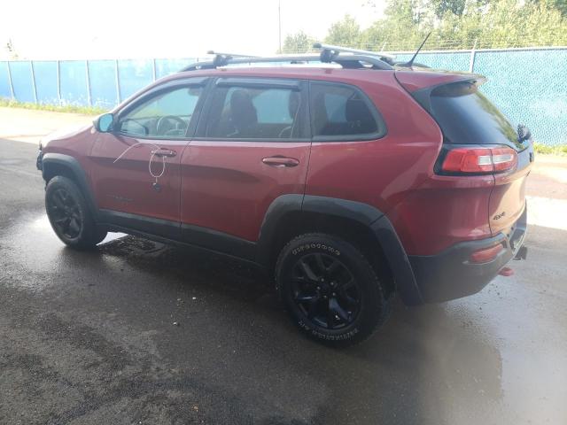 1C4PJMBS4FW680699 - 2015 JEEP CHEROKEE TRAILHAWK RED photo 2
