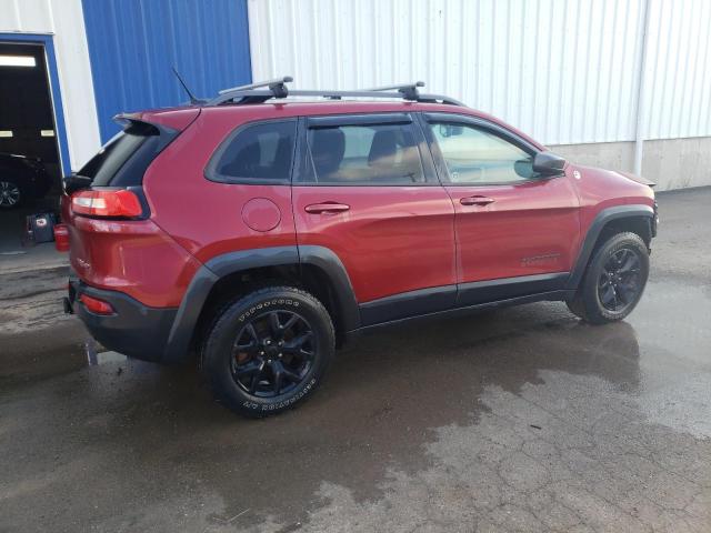 1C4PJMBS4FW680699 - 2015 JEEP CHEROKEE TRAILHAWK RED photo 3