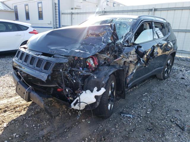 3C4NJDDB0HT610940 - 2017 JEEP COMPASS TRAILHAWK CHARCOAL photo 2