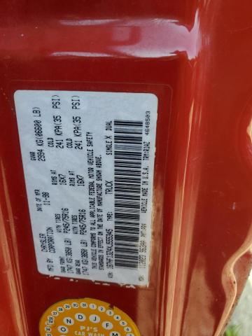 1B7HF13Z4XJ555345 - 1999 DODGE RAM 1500 RED photo 12