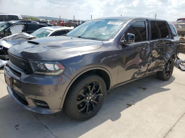 1C4SDHCT4KC559523 - 2019 DODGE DURANGO R/T GRAY photo 1