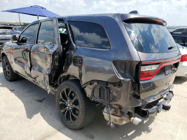 1C4SDHCT4KC559523 - 2019 DODGE DURANGO R/T GRAY photo 2