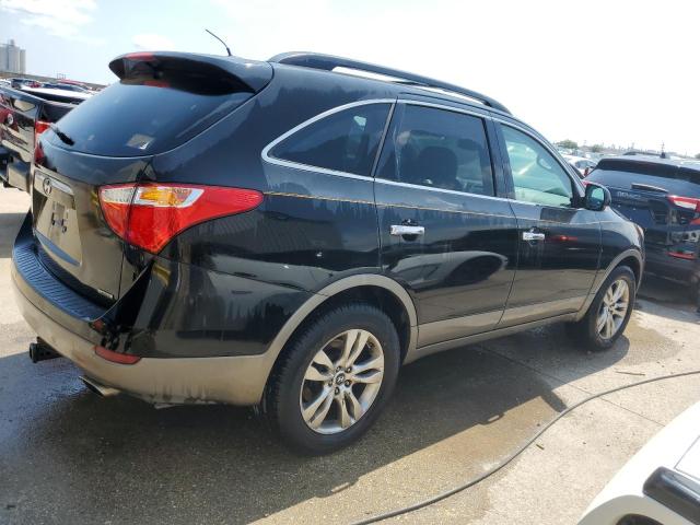 KM8NU4CC0CU182962 - 2012 HYUNDAI VERACRUZ GLS BLACK photo 3