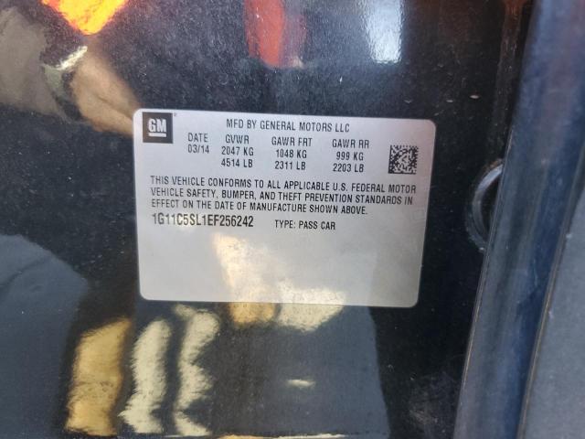 1G11C5SL1EF256242 - 2014 CHEVROLET MALIBU 1LT BLACK photo 24