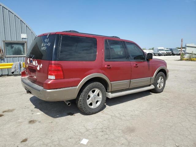 1FMFU18L54LB00114 - 2004 FORD EXPEDITION EDDIE BAUER RED photo 3