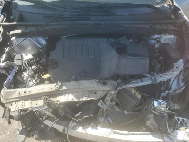 5TDJKRFH2ES012140 - 2014 TOYOTA HIGHLANDER XLE SILVER photo 12