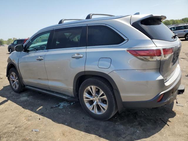 5TDJKRFH2ES012140 - 2014 TOYOTA HIGHLANDER XLE SILVER photo 2