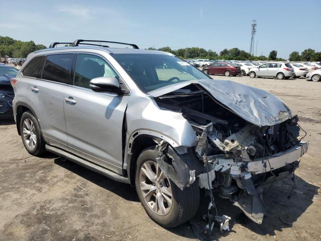 5TDJKRFH2ES012140 - 2014 TOYOTA HIGHLANDER XLE SILVER photo 4