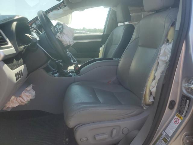 5TDJKRFH2ES012140 - 2014 TOYOTA HIGHLANDER XLE SILVER photo 7