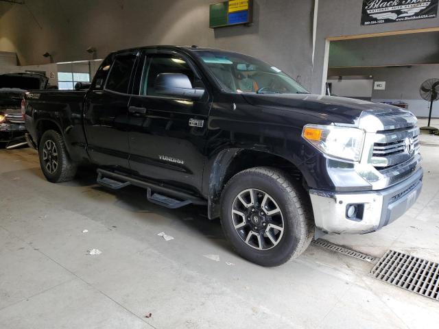 5TFUY5F16HX593972 - 2017 TOYOTA TUNDRA DOUBLE CAB SR/SR5 BLACK photo 4