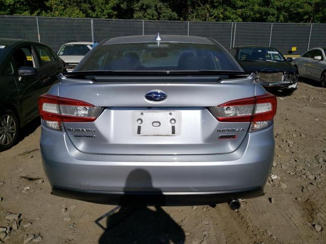 4S3GKAM61N3603221 - 2022 SUBARU IMPREZA SPORT SILVER photo 6