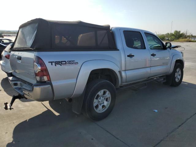 5TFJU4GN3CX025620 - 2012 TOYOTA TACOMA DOUBLE CAB PRERUNNER SILVER photo 3