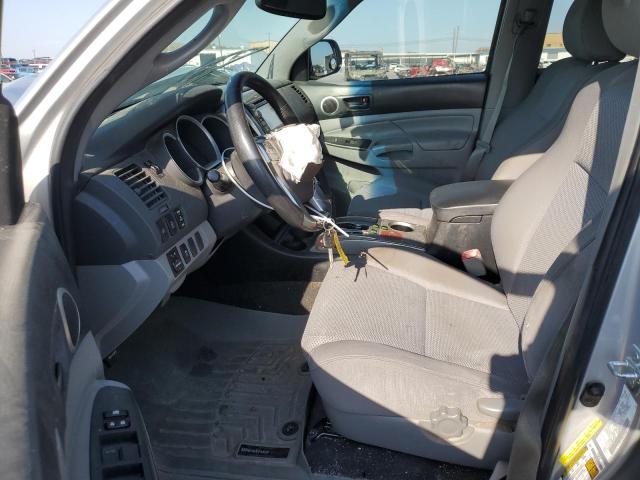 5TFJU4GN3CX025620 - 2012 TOYOTA TACOMA DOUBLE CAB PRERUNNER SILVER photo 7