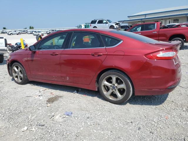 3FA6P0HD0ER386445 - 2014 FORD FUSION SE BURGUNDY photo 2