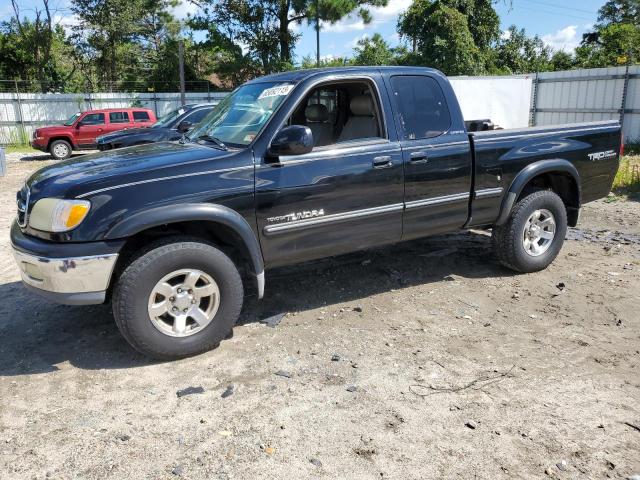 5TBRT38162S245729 - 2002 TOYOTA TUNDRA ACCESS CAB LIMITED BLACK photo 1