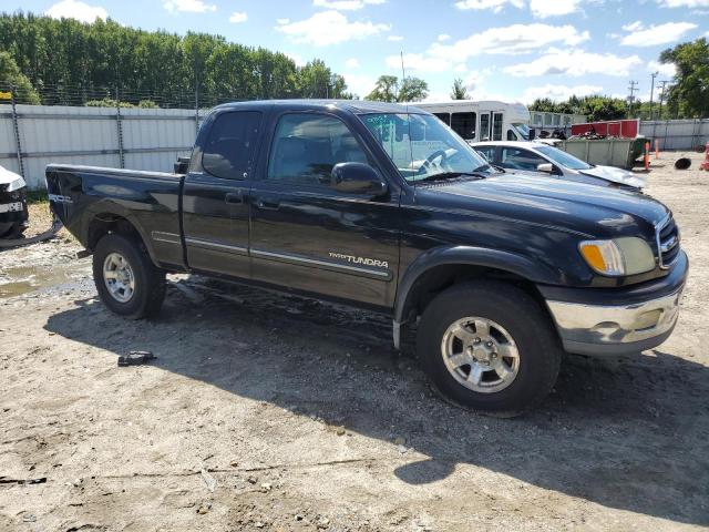 5TBRT38162S245729 - 2002 TOYOTA TUNDRA ACCESS CAB LIMITED BLACK photo 4