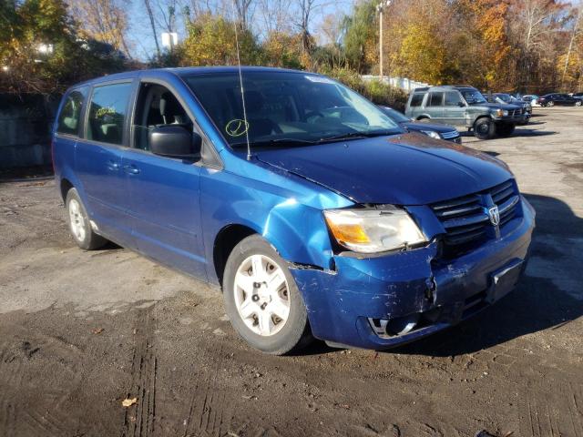 2D4RN4DE2AR208767 - 2010 DODGE GRAND CARA SE BLUE photo 1