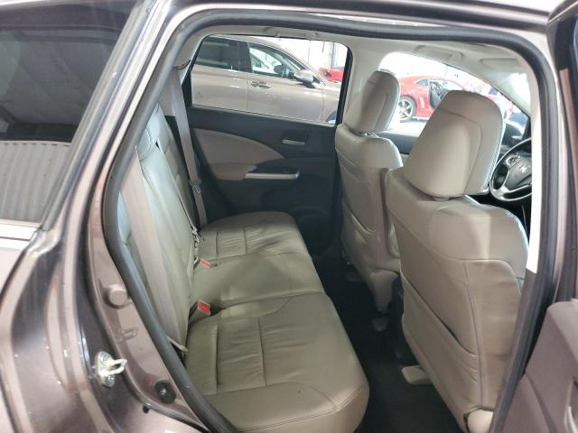 5J6RM4H78CL017209 - 2012 HONDA CR-V EXL بني صورة 10
