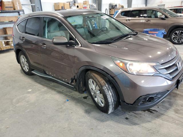 5J6RM4H78CL017209 - 2012 HONDA CR-V EXL بني صورة 4
