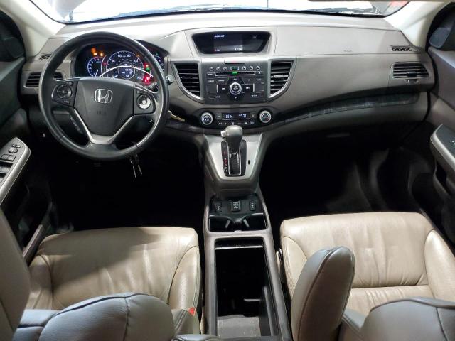 5J6RM4H78CL017209 - 2012 HONDA CR-V EXL بني صورة 8