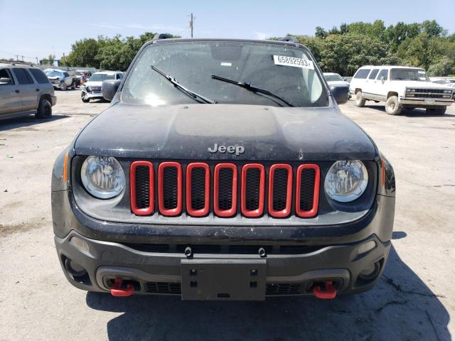 ZACCJBCT8GPC98751 - 2016 JEEP RENEGADE TRAILHAWK BLACK photo 5