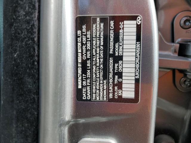 SJKCH5CR0JA052301 - 2018 INFINITI QX30 BASE Boz foto 13