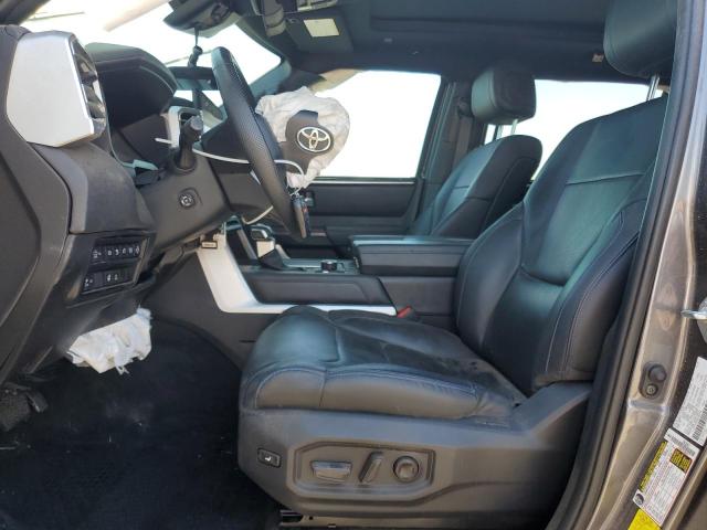 5TFNC5DB1RX060766 - 2024 TOYOTA TUNDRA CREWMAX PLATINUM ნაცრისფერი ფოტო 7