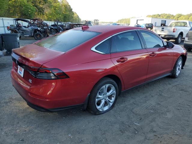 1HGCY1F24PA042648 - 2023 HONDA ACCORD LX RED photo 3