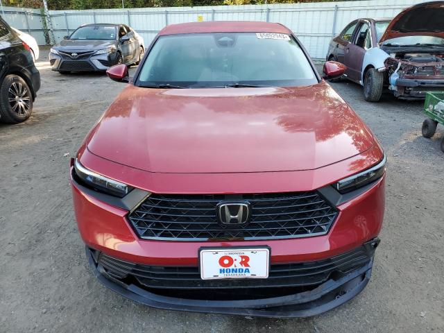 1HGCY1F24PA042648 - 2023 HONDA ACCORD LX RED photo 5